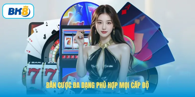 Bàn cược đa dạng phù hợp mọi cấp độ