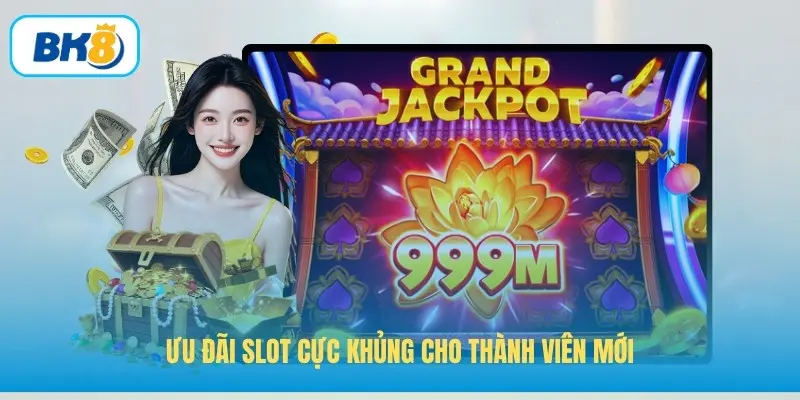 Ưu đãi slot cực khủng cho thành viên mới